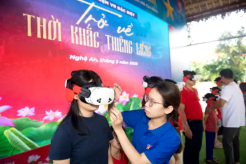 Trở về thời khắc Bác Hồ đọc Tuyên ngôn Độc lập bằng công nghệ thực tế ảo