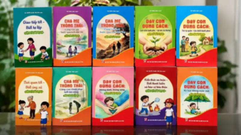 Trang bị kỹ năng thiết yếu cho trẻ: Bộ sách kỹ năng sinh tồn và tâm lý thiếu niên