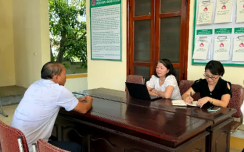 Trao đổi kinh nghiệm tư vấn pháp luật đất đai giữa Lào Cai và Nghệ An