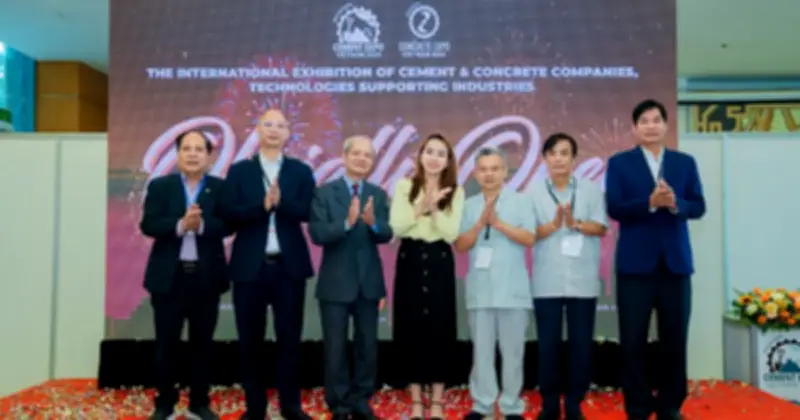Triển lãm Bê tông & Xi măng 2026: Đẩy mạnh công nghệ xanh, hướng tới Net Zero