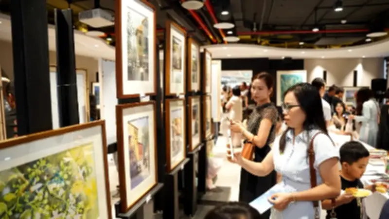 Triển lãm 'Hơi thở màu nước' kết nối nghệ thuật và sức khỏe tinh thần