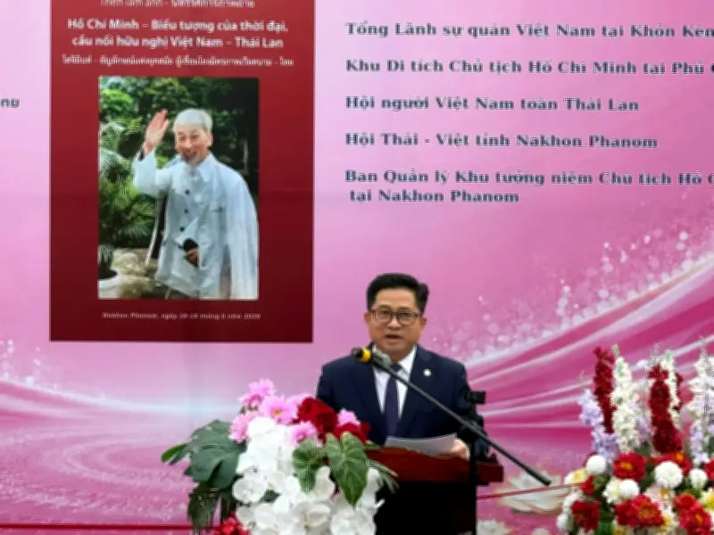 Triển lãm ảnh đặc biệt về Chủ tịch Hồ Chí Minh tại Thái Lan