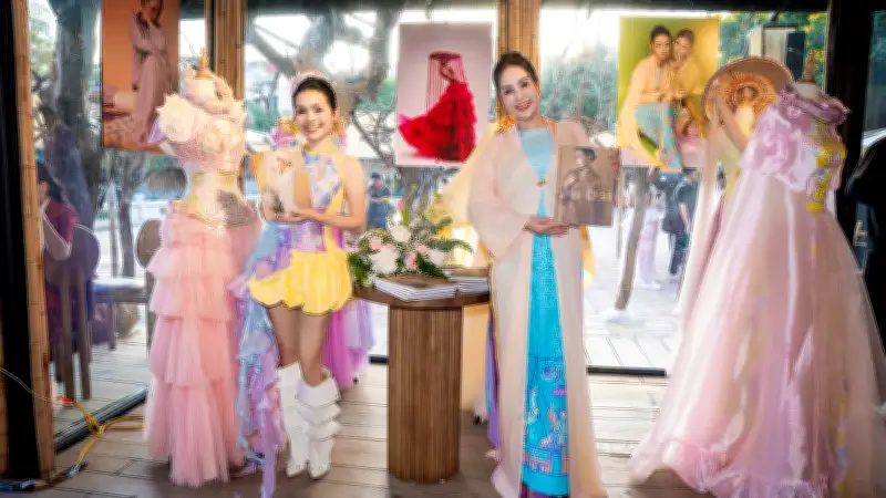 Triển lãm áo dài tại Văn Miếu: Hội tụ sáng tạo và di sản