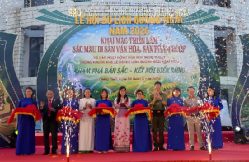 Triển lãm văn hóa và sản phẩm tiêu biểu tỉnh Quảng Ngãi năm 2026
