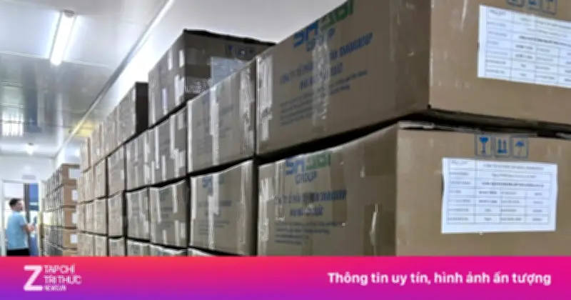 Triệt phá ổ sản xuất mỹ phẩm giả quy mô lớn tại Hải Phòng