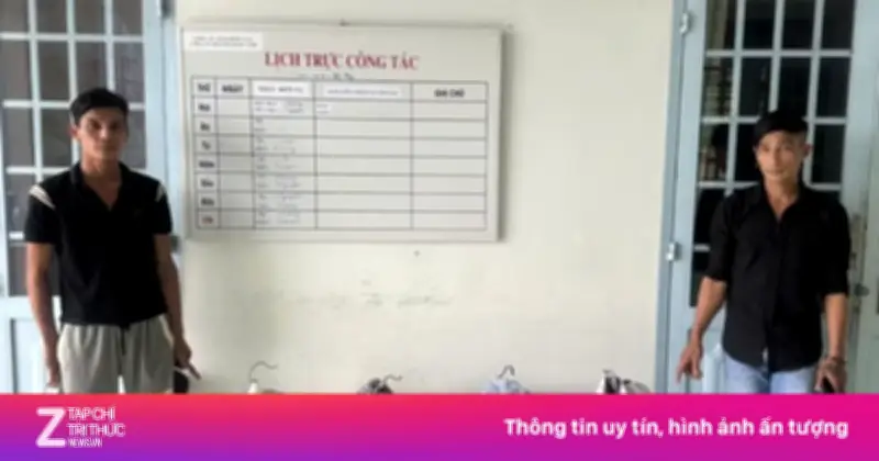 Trộm 4 lồng chim, hai đối tượng bị công an Đồng Nai bắt giữ