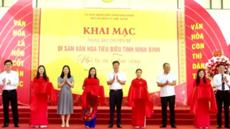 Trưng bày Di sản Văn hóa Ninh Bình: Hội tụ và Tỏa sáng