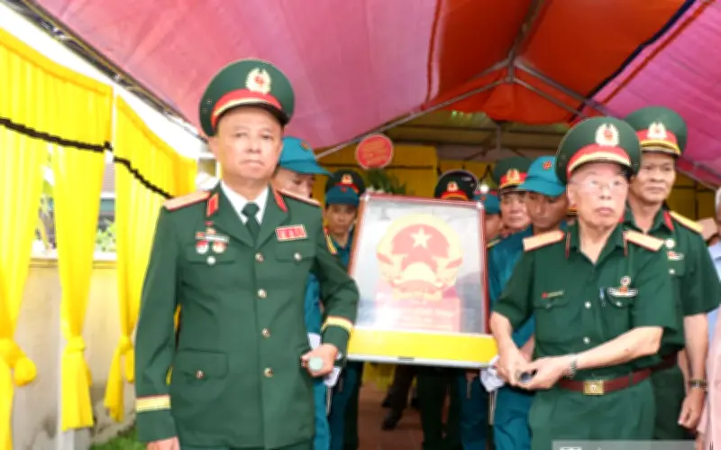 Trọng thể tổ chức lễ truy điệu và an táng Anh hùng LLVTND Nguyễn Sông Thao tại Nghệ An