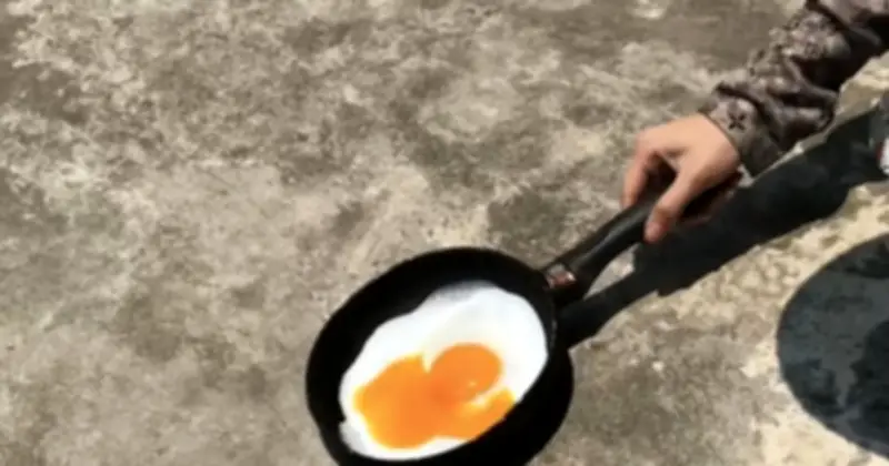 Trào lưu chiên trứng bằng nắng: Thử nghiệm vui nhưng tiềm ẩn nhiều rủi ro