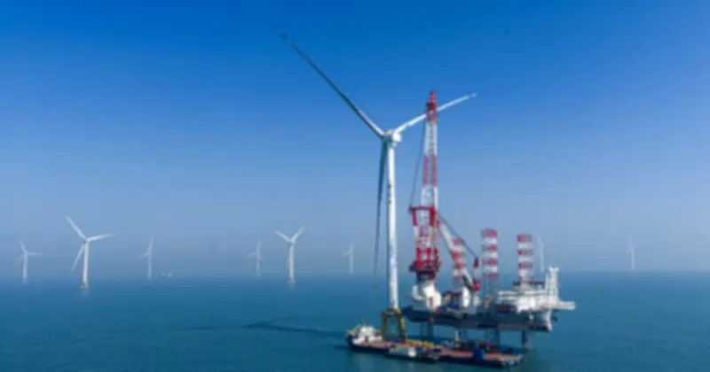 Trung Quốc vận hành tua-bin gió ngoài khơi 20 MW lớn nhất thế giới
