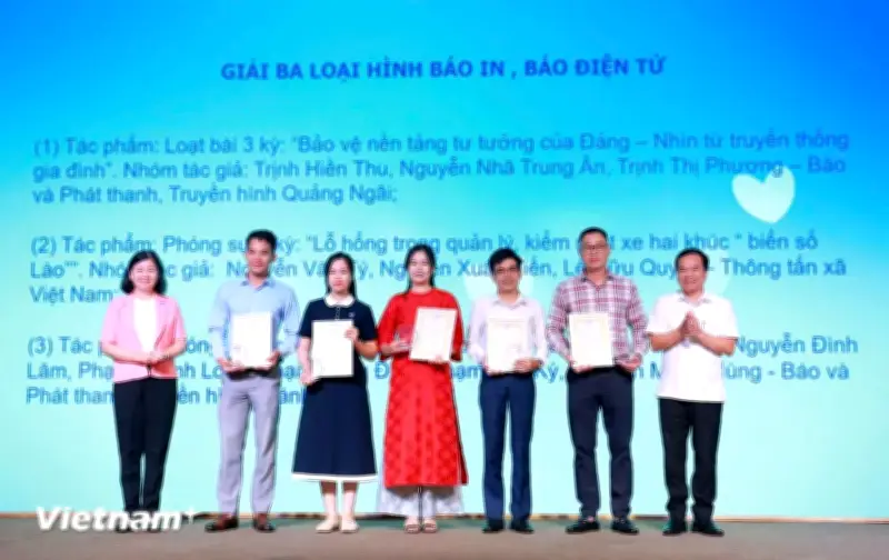 TTXVN giành giải Ba giải Báo chí khu vực Tây Nguyên và Duyên hải miền Trung
