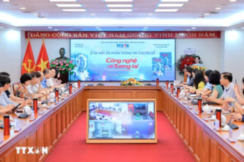 TTXVN ra mắt ấn phẩm thông tin chuyên đề Công nghệ và Tương lai