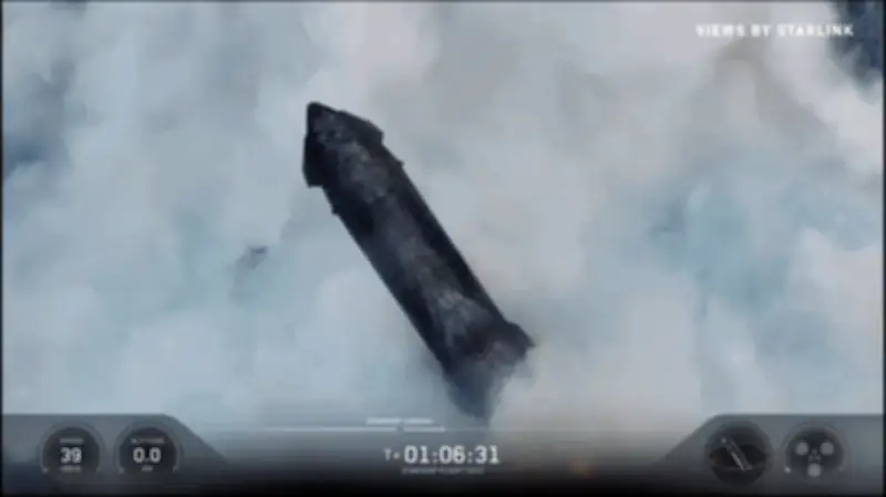 Tàu vũ trụ Starship của Elon Musk phát nổ khi hạ cánh xuống Ấn Độ Dương