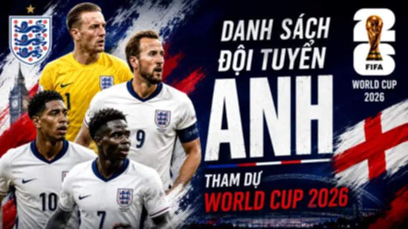 Tuchel gây sốc: Loại Palmer, Foden, Maguire khỏi đội tuyển Anh dự World Cup 2026