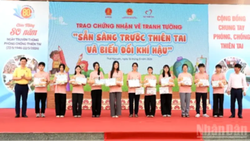 Tuần lễ quốc gia phòng chống thiên tai 2026: Chung tay xây dựng cộng đồng an toàn