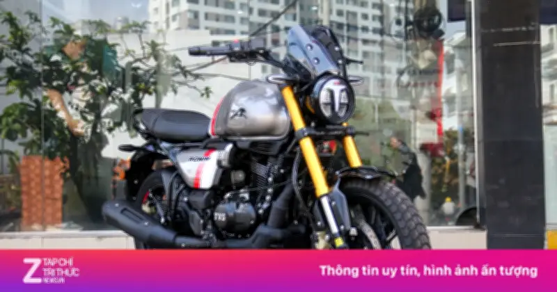 TVS Ronin 225 chính thức ra mắt Việt Nam, giá 73 triệu đồng
