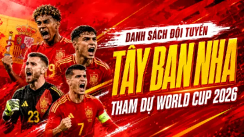 Tây Ban Nha công bố danh sách World Cup 2026: Không cầu thủ Real Madrid, 8 người Barcelona