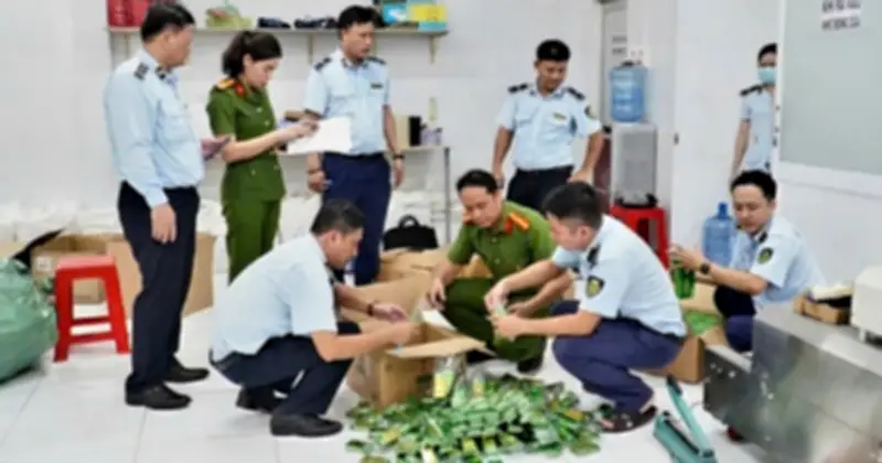 Tây Ninh triệt phá đường dây sản xuất dầu gió giả quy mô lớn
