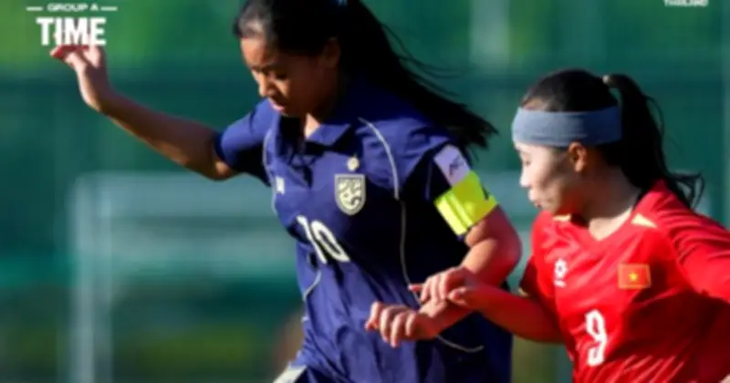 U.17 nữ Việt Nam hòa kịch tính Thái Lan ở trận ra quân giải châu Á