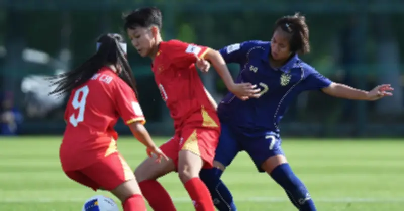 U17 nữ Việt Nam hòa Thái Lan 2-2 ở trận ra quân giải châu Á