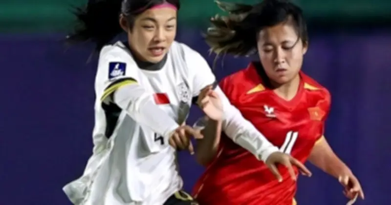 U.17 nữ Việt Nam thua đậm 0-3 trước chủ nhà Trung Quốc tại VCK châu Á