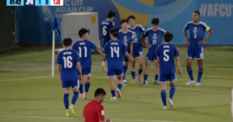 U.17 Nhật Bản đè bẹp Tajikistan 5-0, giành vé bán kết U.17 châu Á 2026