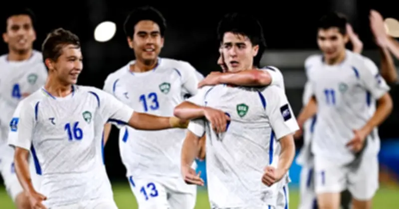U17 Uzbekistan thắng nghẹt thở Hàn Quốc ở tứ kết U17 châu Á 2026