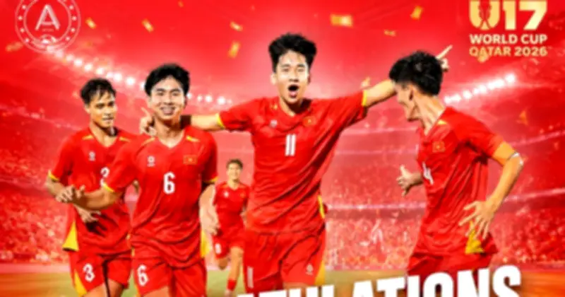 U.17 Việt Nam đi tiếp với ngôi nhất bảng, lần đầu dự World Cup