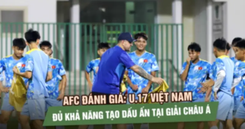 U.17 Việt Nam đối đầu U.17 Yemen tại VCK châu Á 2026