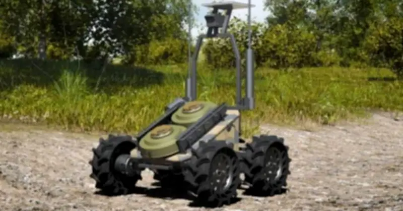 Ukraine tiên phong với UGV Gnome: Robot mặt đất lai rải mìn từ xa