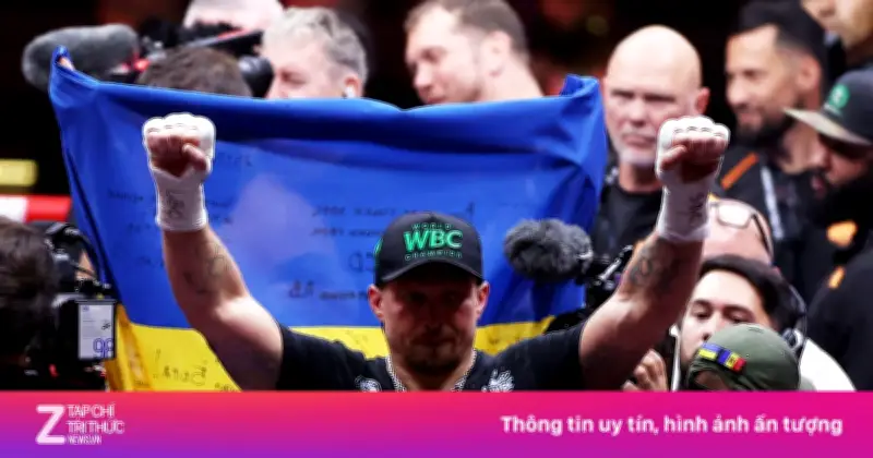 Usyk thắng nhưng hào quang lung lay trước Verhoeven tại Ai Cập