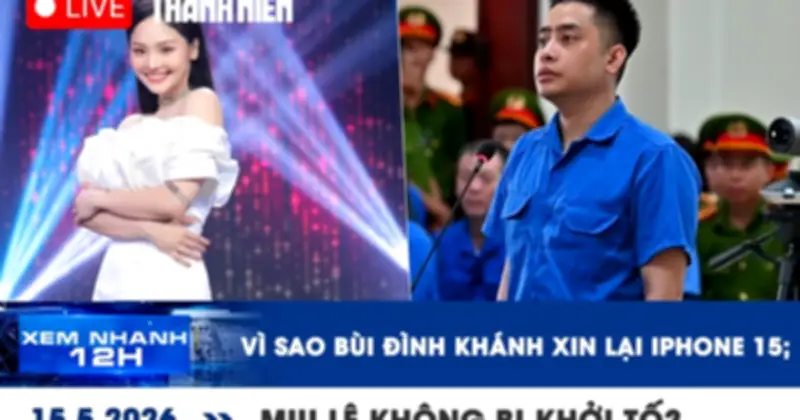 Vì sao Bùi Đình Khánh xin lại iPhone 15? Miêu Lê không bị khởi tố