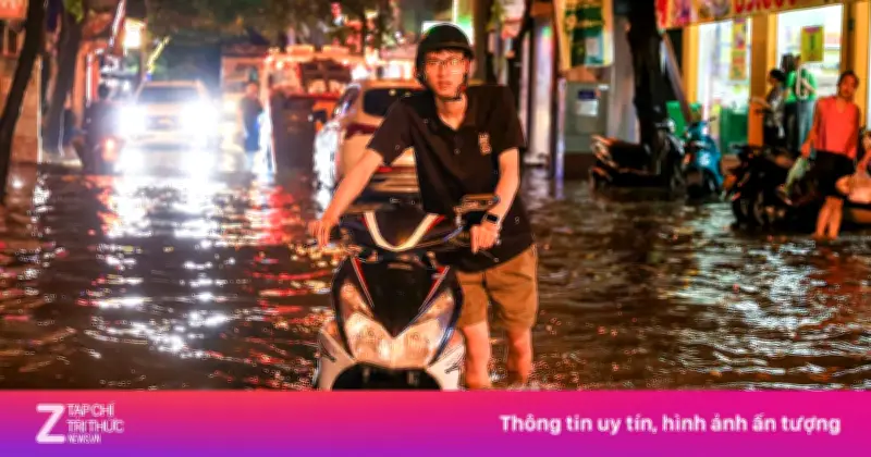 Vì sao trung tâm Hà Nội có nơi ngập úng, chỗ gần như không mưa?