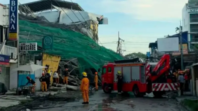 Vụ sập nhà tại Angeles: 26 người được giải cứu, nhiều người mắc kẹt