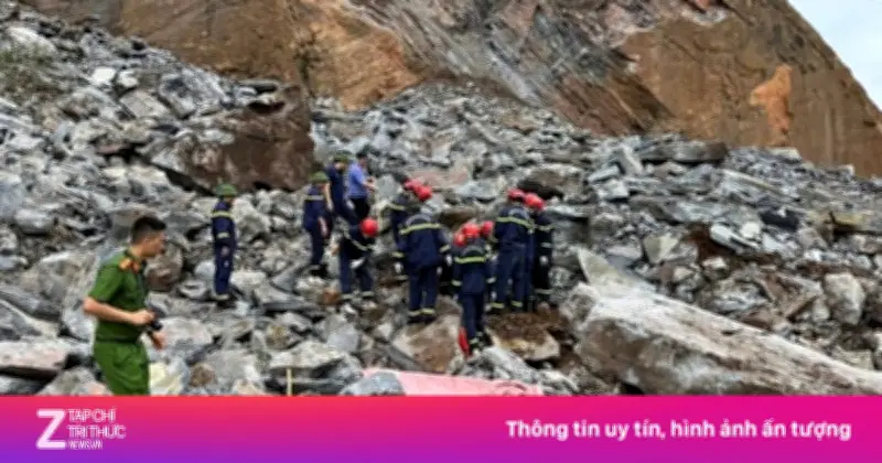 Vụ sạt lở mỏ đá tại Thanh Hóa: Nguyên nhân do mưa lớn kéo dài