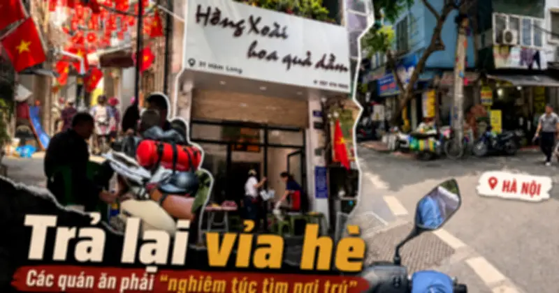 Vỉa hè Hà Nội thông thoáng: Tiểu thương thích nghi, nhiều cửa hàng phải sang nhượng