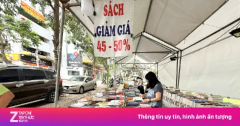 Vạch trần 'ma trận' sách lậu đội lốt hội chợ sách cũ tại Hà Nội