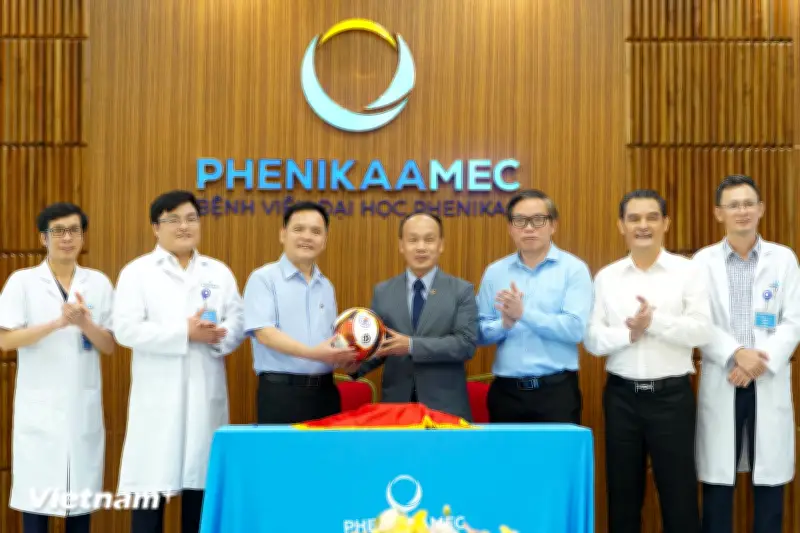 VFF hợp tác với Bệnh viện Đại học Phenikaa mở rộng mạng lưới y học thể thao