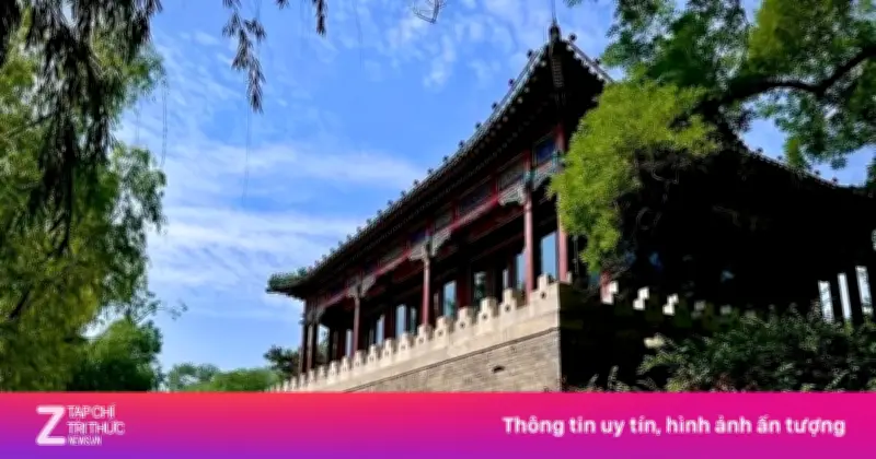 Video bên trong điếu ngự đài nơi ông Putin nghỉ tại Bắc Kinh