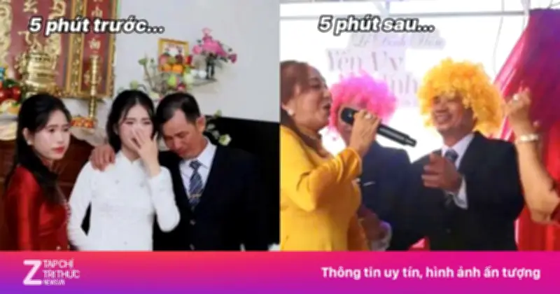 Video: Chú rể quay clip bố cô dâu quá sung ở đám cưới