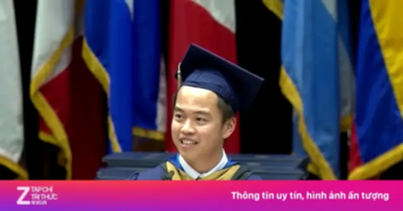 Video chàng trai Việt hát 'Ước mơ của mẹ' trong lễ tốt nghiệp ở Mỹ