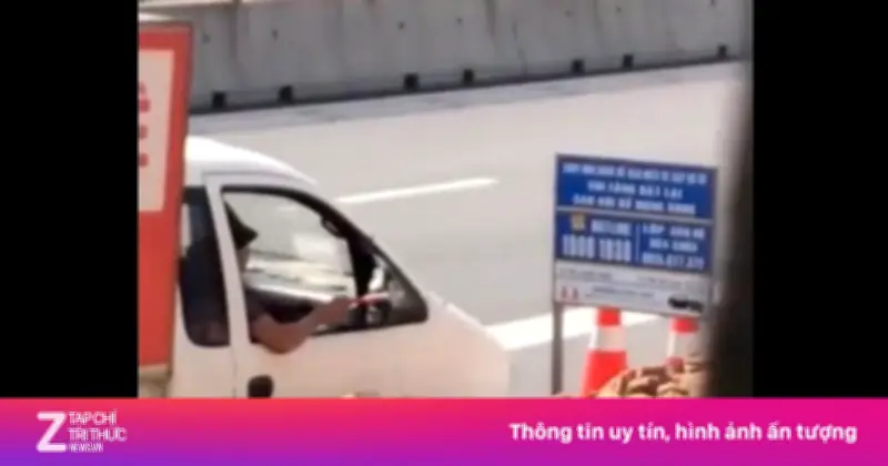 Video clip cảnh báo xóa số điện thoại đường dây nóng trên cao tốc