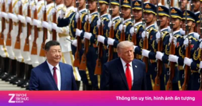 Video cận cảnh Trung Quốc bắn 21 loạt đại bác chào đón Tổng thống Trump