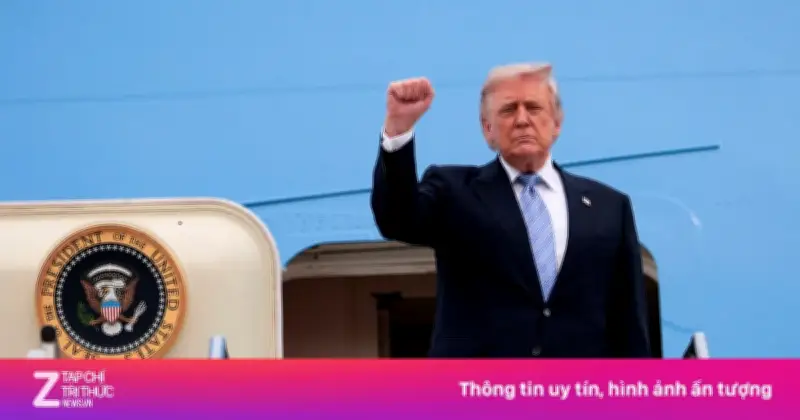 Video ông Trump lên Không lực Một rời Bắc Kinh, chính thức khép lại chuyến công du Trung Quốc