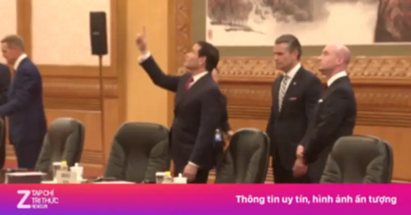 Video: Ngoại trưởng Rubio ngắm trận đại lễ đường Nhân dân Trung Quốc