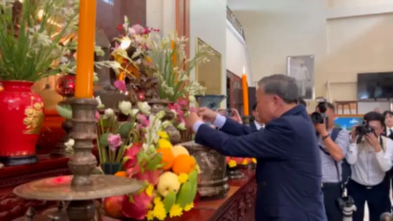 Video Tổng Bí thư, Chủ tịch nước Tô Lâm thăm Di tích Bác Hồ tại Thái Lan