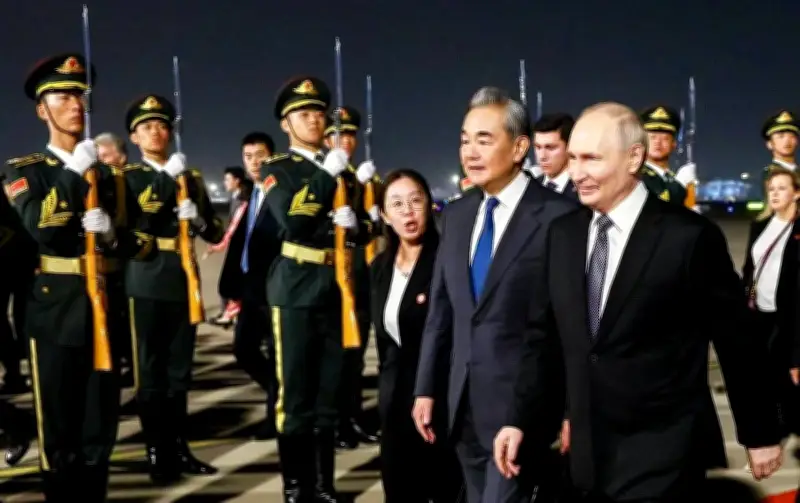 Video: Tổng thống Nga Putin bắt đầu chuyến thăm Trung Quốc