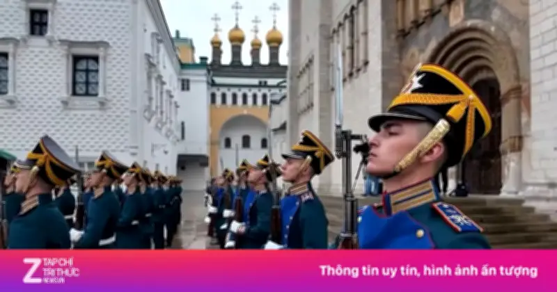 Video: Trung đoàn Tổng thống Nga diễu hành kỷ niệm 90 năm thành lập