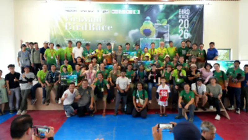 Vietnam BirdRace 2026 kết nối cộng đồng yêu thiên nhiên và bảo tồn chim hoang dã