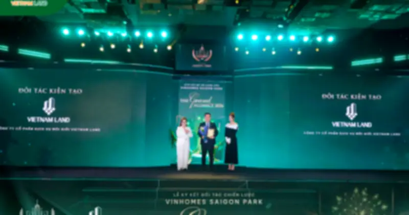Vietnam Land phân phối F1 Vinhomes Saigon Park, đô thị hiện đại Tây Bắc Sài Gòn